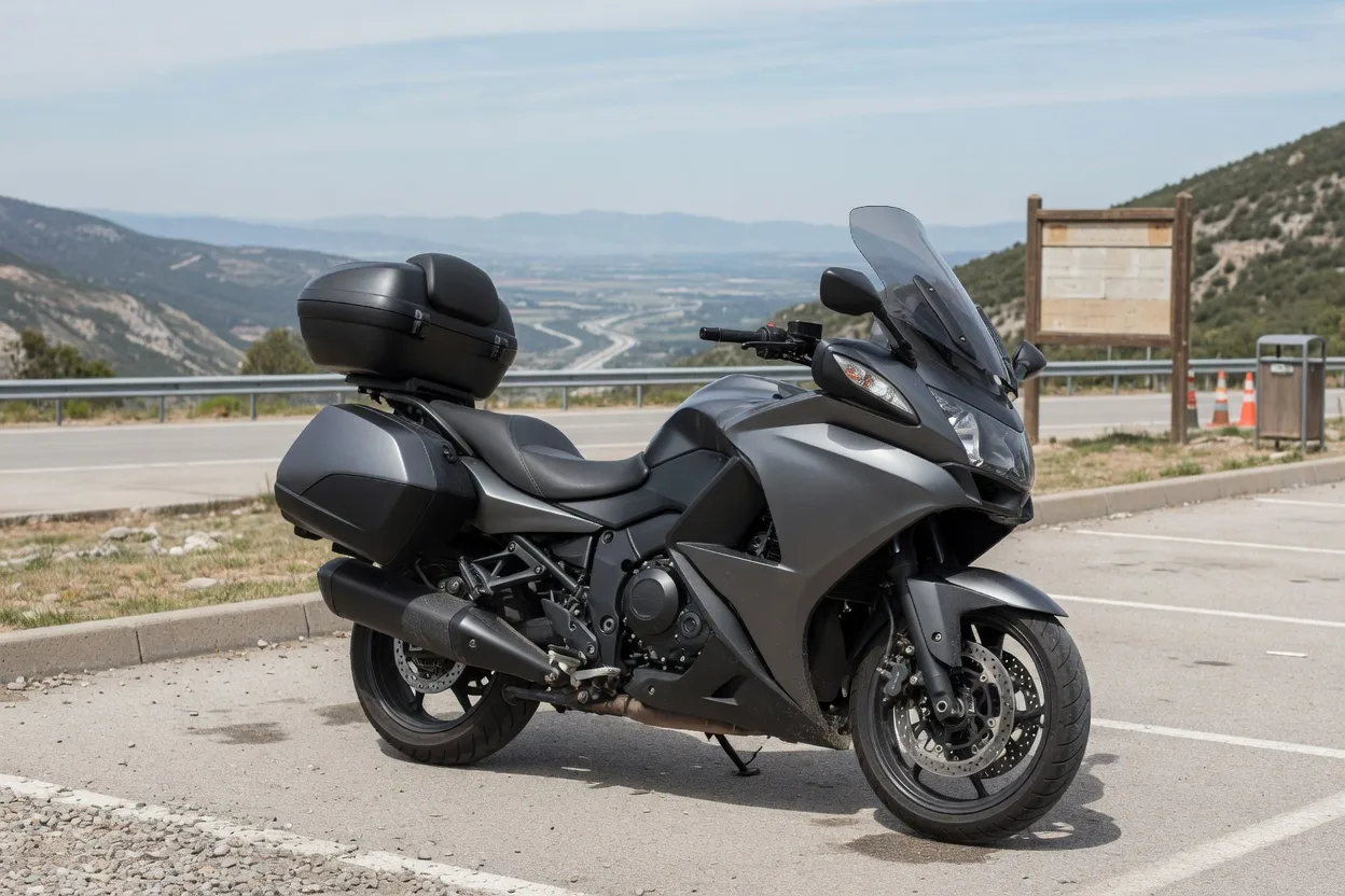 Ilustrační motocykl segmentu Touring